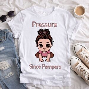 White Kids Shirt with Cartoon Design